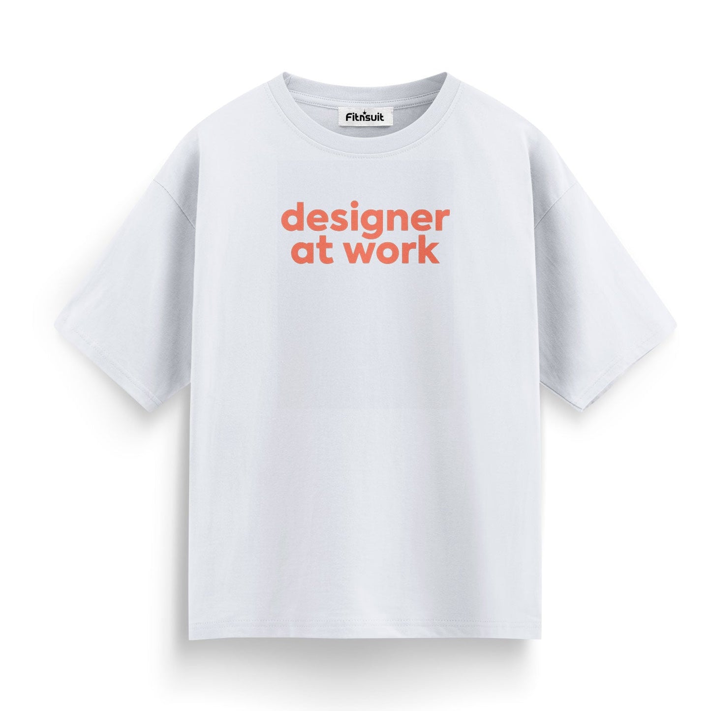 Designer at Work Simple Bold Text UI UX Designer T-Shirt