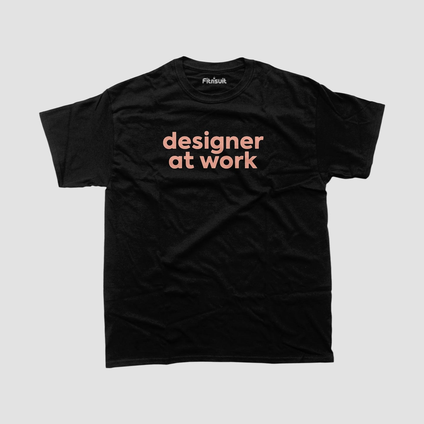 Designer at Work Simple Bold Text UI UX Designer T-Shirt