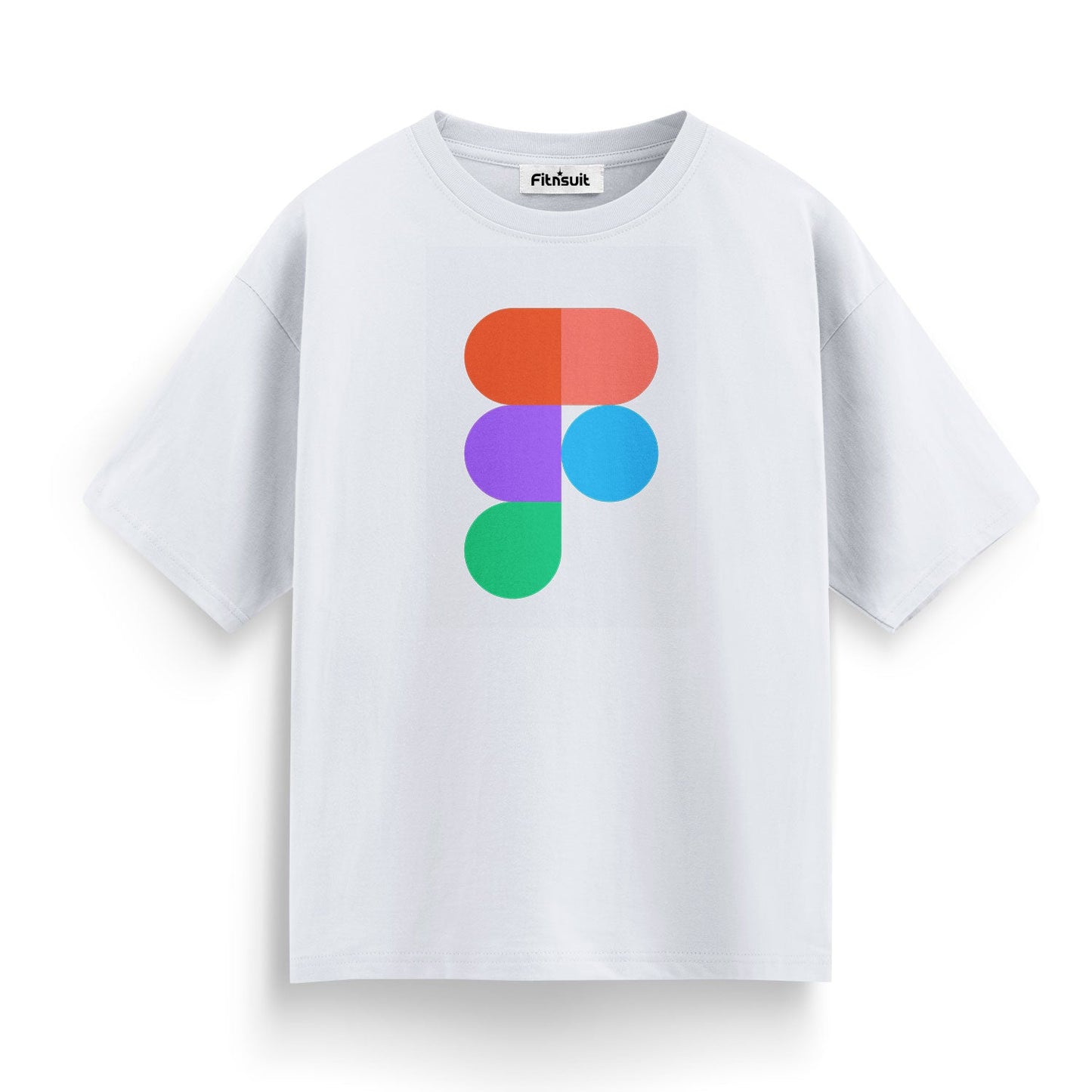 Figma Icon Flat Style UI UX Designer T-Shirt