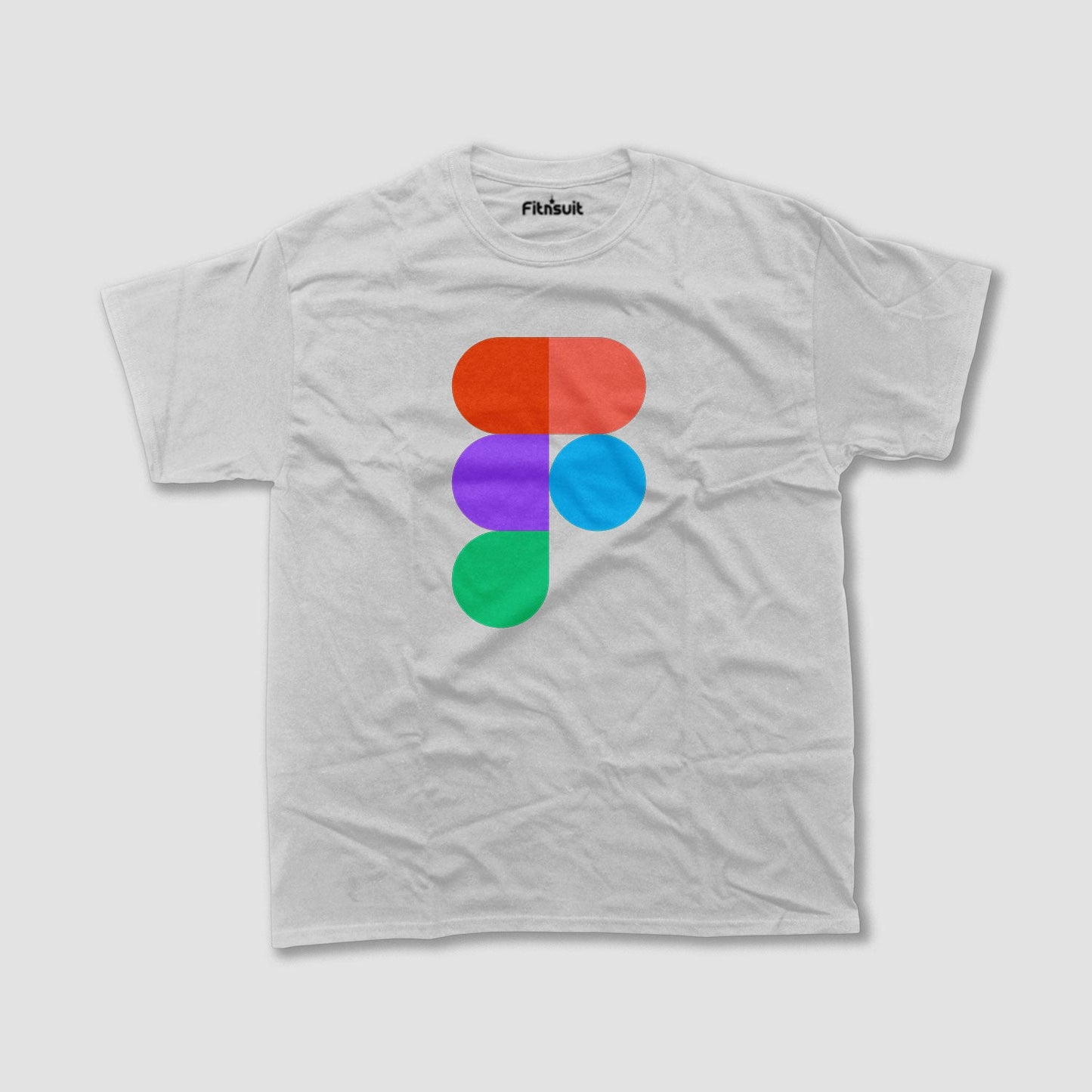 Figma Icon Flat Style UI UX Designer T-Shirt