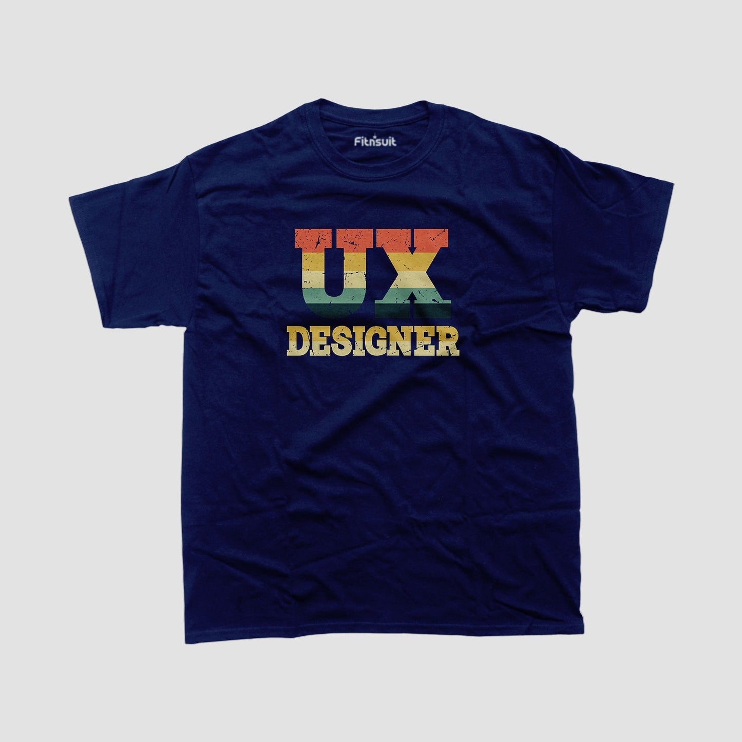 Retro UX Designer Text UI UX Designer T-Shirt